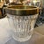 Saint-Louis 1970s Modern Silver Plated and Heavy Engraved Crystal French Wine Cooler For Sale - Image 4 of 16