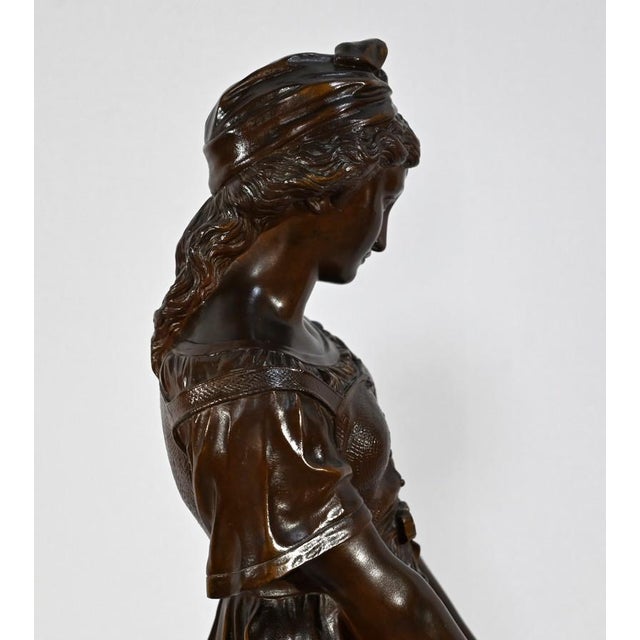 J-B.Germain, The Girl with the Broken Jug, Late 19th Century, Bronze For Sale - Image 17 of 18