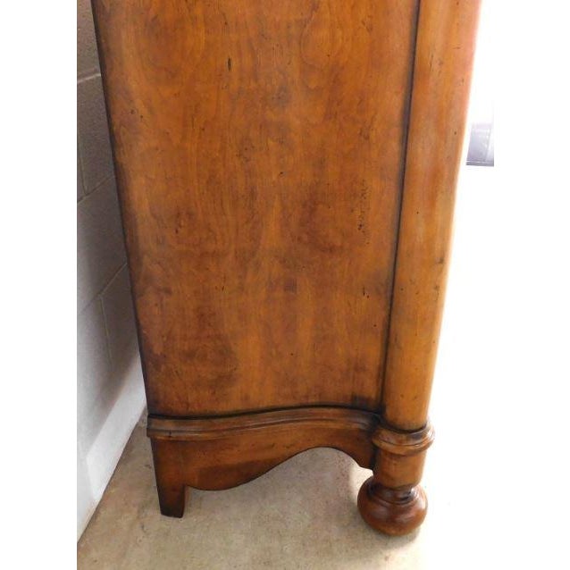 Wood Late 20th Century Furniture Traditional 8-Drawer Fruitwood Dresser/Chest of Drawers For Sale - Image 7 of 17