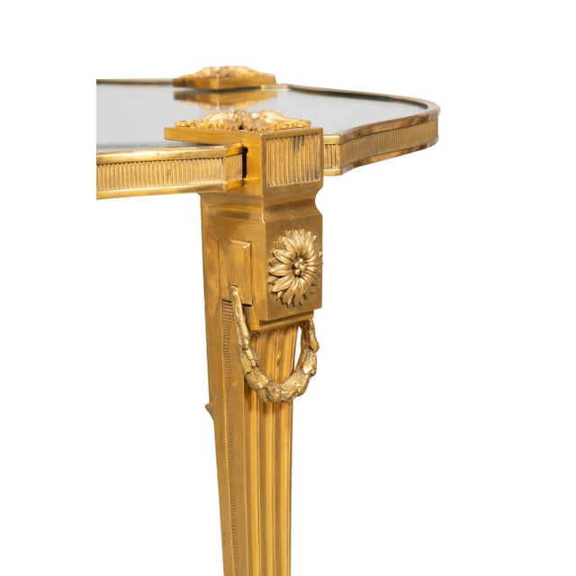 p.e Guerin Bronze and Glass Coffee Table For Sale In Boston - Image 6 of 8