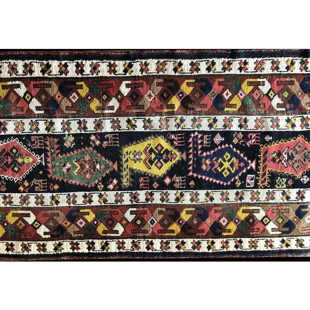 Antique Persian Shahsavan Runner For Sale - Image 4 of 10