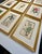 Set of 9 Original 1842 Curtis Botanical Prints in Ornate Gold-Leaf Gesso Matting – Framed For Sale - Image 6 of 15