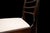 Wood Set of Six Dining Chairs in Rosewood & Fabric, Giuseppe Scapinelli, 1950s For Sale - Image 7 of 8