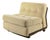 Amanta Lounge Chair in Beige Corduroy with Fiberglass Shell by Mario Bellini for C&B Italia, 1970s For Sale