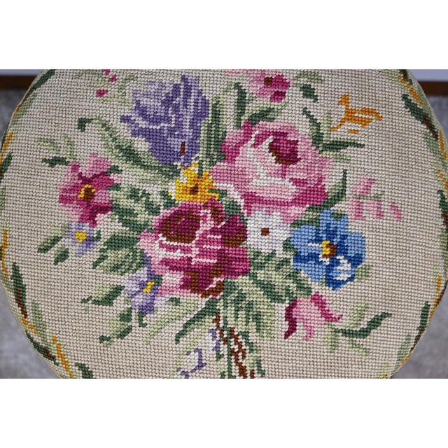 Solid Walnut Piano Stool, Late 19th Century For Sale - Image 5 of 18