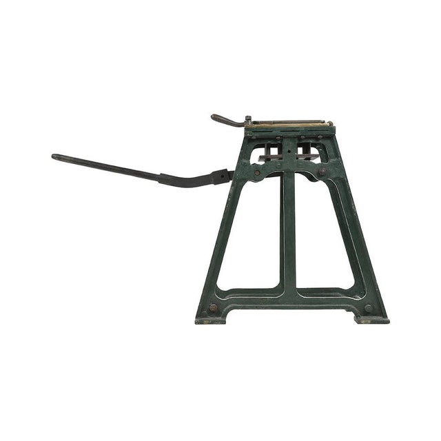 Antique Calisson Machine in Cast Iron and Metal For Sale - Image 9 of 10