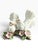 Charming vintage HOMCO Courtship Doves figurine, model #1453, featuring two graceful white doves perched together on a...