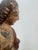 Spanish Antique Spanish Colonial Carved Wood Santos Figure With Glass Eyes For Sale - Image 3 of 11