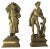 Brass Figures, 1950s, Set of 2 For Sale