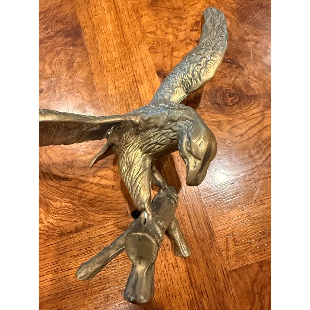 Vintage Brass Eagle For Sale In Greenville, SC - Image 6 of 11