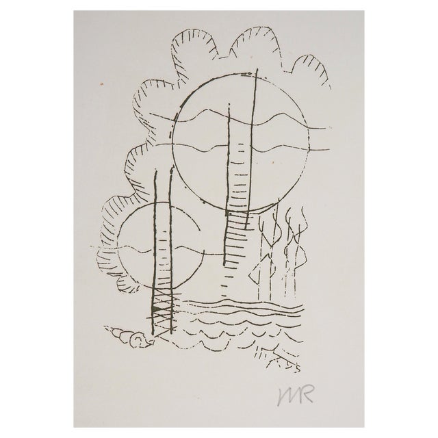 Man Ray, Dream Flowers: Hélène, 1969, Original Etching For Sale