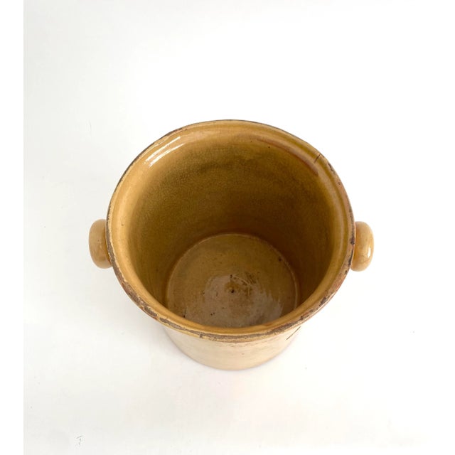 19th C French Glazed Terracotta Crock Chairish