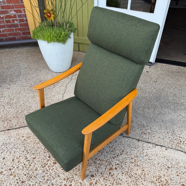 Ikéa Lugano Hög Lounge Chair, Restored, Sweden, 1950s For Sale - Image 6 of 7