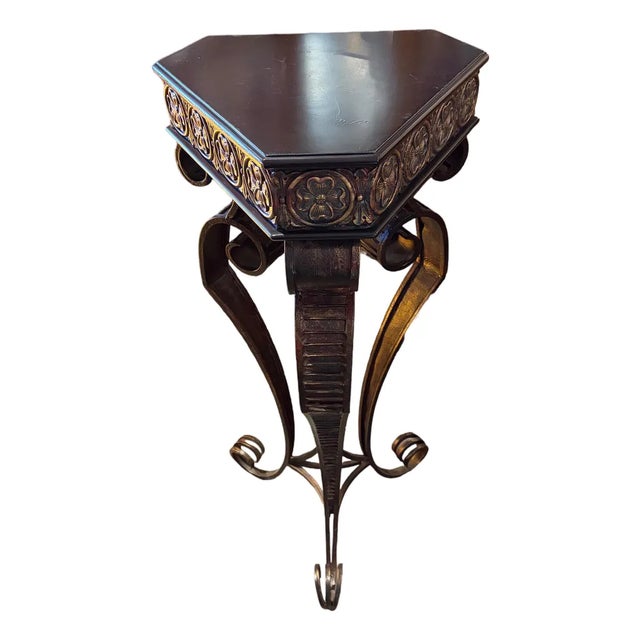 Triangular Top Side-Table For Sale