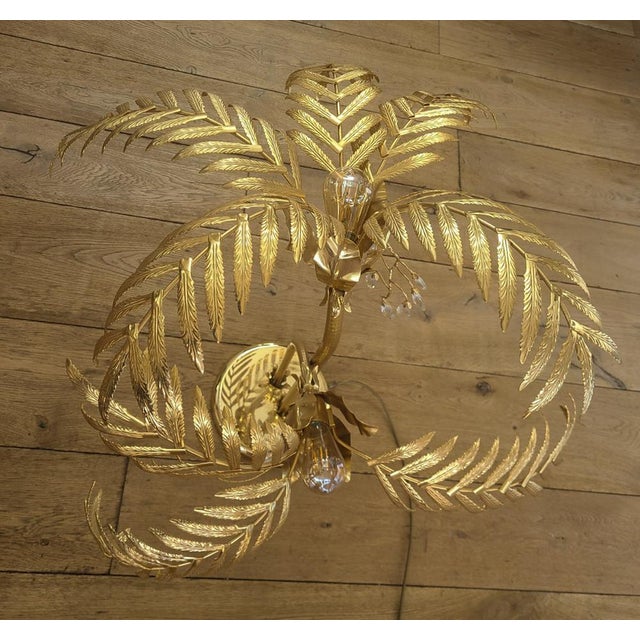 Vintage Palm Lamp, 1970s For Sale - Image 12 of 18