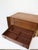 Wood Antique French Oak Cutlery Case for 12 Pieces with 4 Drawers and Lock, 1960s For Sale - Image 7 of 10