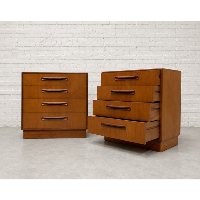 1960s Pair of Teak Mid Century Modern Dresser by G-Plan, C. 1960's For Sale - Image 5 of 13