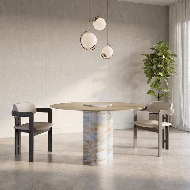 Not Yet Made - Made To Order Jumbo Calacatta Table by Etamorph For Sale - Image 5 of 6