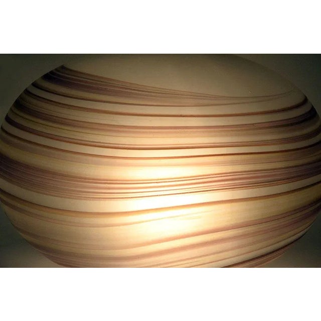Glass Giove Lamp from VeArt, 1970s For Sale - Image 6 of 8