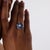 This captivating Art Deco style ring is a bold contemporary design inspired by the symmetry, color, and architectural...