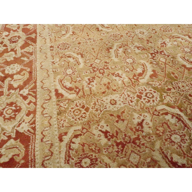 Galerie Shabab Collection Early 20th Century Indian Agra Rug For Sale In New York - Image 6 of 10