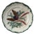 C.1890 Majolica Saint Amand Bird Plate For Sale