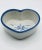 Vintage Heart Shaped Hand Thrown Bowl For Sale - Image 4 of 11