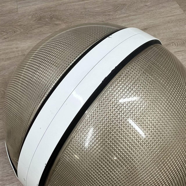 Metal Vintage Italian Floor Lamp by Zambusi Boccato for Zerbetto, 1970s For Sale - Image 7 of 9