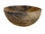African Vintage African Hausa Engraved Wooden Bowl From Niger 11" Diameter For Sale - Image 3 of 8
