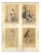 Unknown, Ancient Portrait of Geishas, Nagasaki, Vintage Albumen Print, 1880s-1890s, Set of 5 For Sale