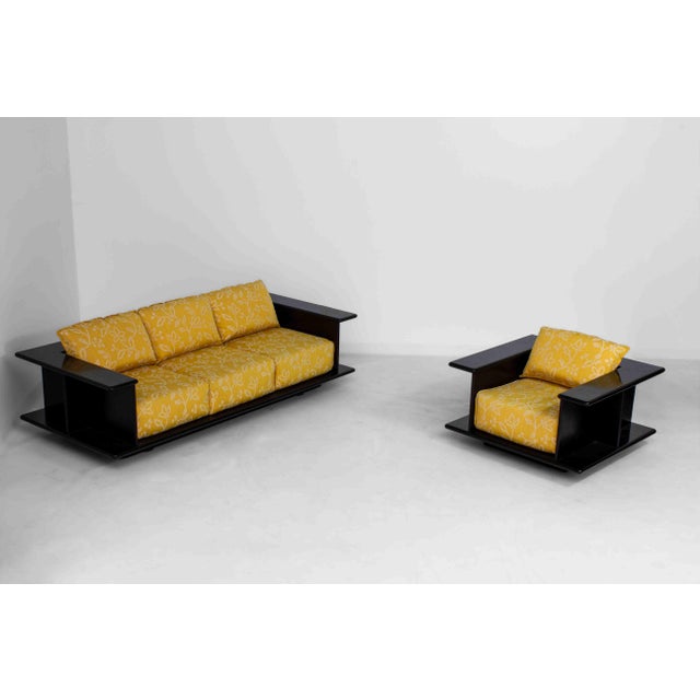 Sculptural Three-Seater Sofa by Carlo Bartoli, 1970s For Sale - Image 13 of 16