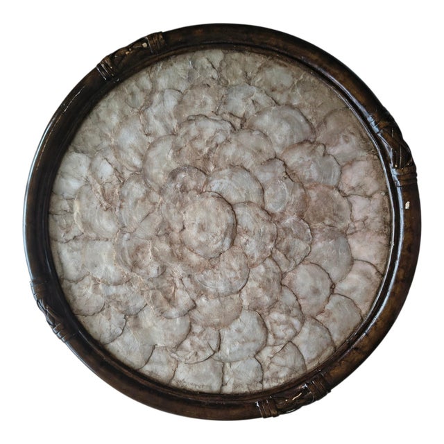 2000 - 2009 Vintage Boracay Seahorse Tables With Capiz Shell Tops For Sale - Image 5 of 5