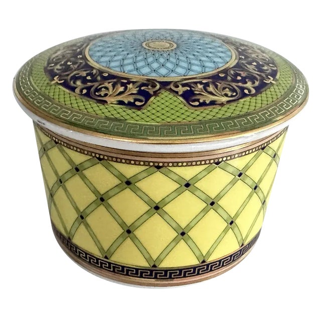 Dream Lidded Pot from Rosenthal meets Versace, 1990s For Sale