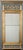 Antique Gustavian Hall Mirror, 1800, in Good conditions. Designed before 1890