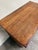 Wood Antique Arts & Crafts Oak Washstand With Castors For Sale - Image 7 of 16