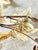 1970s Vintage Curtis Jere-Style 4 Gold Metal Leaf Wall Hanging Sculpture For Sale - Image 10 of 10