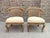 French Country 1990s French Country Oak & Cane Back Slipper Chairs - Set of 2 For Sale - Image 3 of 9