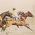 1930s Paul Brown Color Lithograph "The Water - Aintree" From the Grand National For Sale - Image 4 of 7