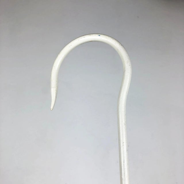 Mid-Century Modern French Metal Umbrella Stand in the style of Mathieu Matégot, 1960s For Sale - Image 14 of 18