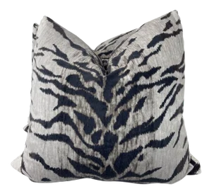 Tiger Velvet 22” Pillows-A Pair