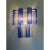 Blue Bicolor Tronchi Wall Sconce in Venini Style by Simoeng For Sale - Image 6 of 9