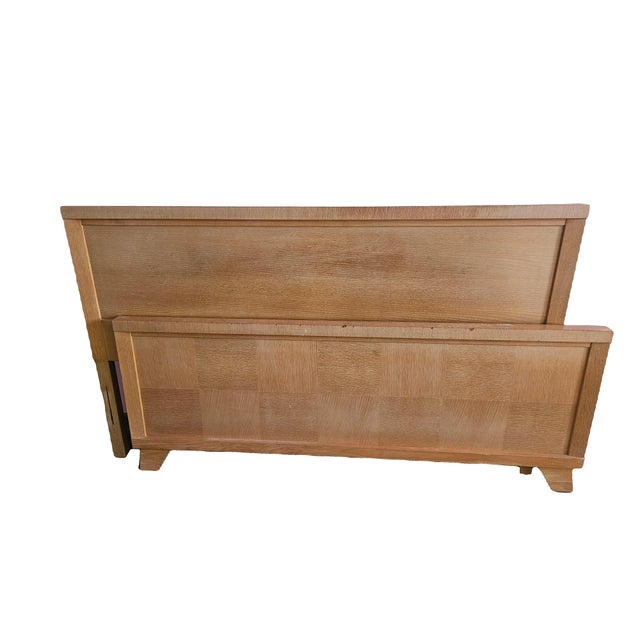 Mid-Century Modern Vintage 1950s Starline Hollywood La Blond Birch Full Size Bed For Sale - Image 3 of 11