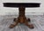 Antique Victorian 48 Inch Round Tiger Oak Claw Foot Pedestal Dining Table For Sale In Kansas City - Image 6 of 15