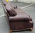 Traditional Wesley Hall of Hickory Galleries Rolled Arm Leather Sofa For Sale - Image 3 of 12