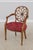 Traditional Vintage Mahogany Federal Style Spiderback Armchair For Sale - Image 3 of 16