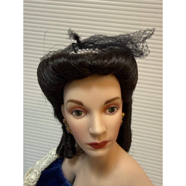 Circa 1998 Franklin Mint "Scarlett's Portrait" Doll For Sale - Image 11 of 12