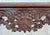 19th Century French Louis XIV Breton Carved Oak Sofa Table Desk, 1890s For Sale - Image 9 of 11