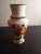 Beige 1970s Hand Painted Ceramic Vase For Sale - Image 8 of 8