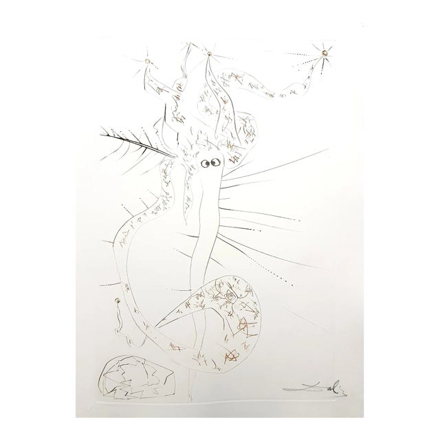 Salvador Dali - Mad Tristan - Original Etching 1970 For Sale