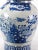 Chinese Blue and White Porcelain Ginger Jar With Flowers & Flying Birds For Sale - Image 10 of 13